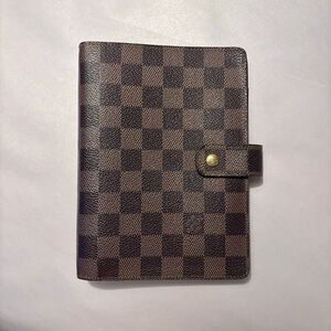 LOUIS VUITTON DAMIER AGENDA COVER